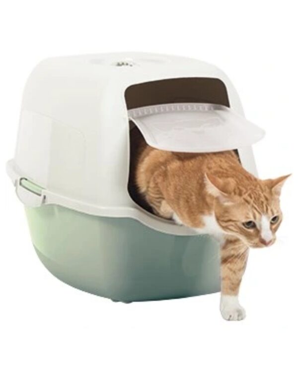 Kuweta zamknięta ECO BAILEY duża XL dla kota na żwirek z filtrem Kuweta zamknięta ECO BAILEY duża XL dla kota na żwirek z filtrem