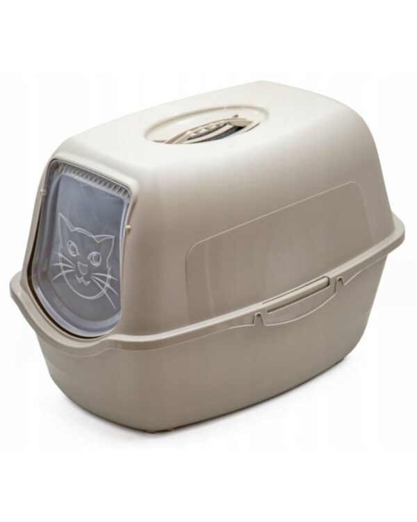 Kuweta zamknięta ECO BAILEY duża XL dla kota na żwirek z filtrem Kuweta zamknięta ECO BAILEY duża XL dla kota na żwirek z filtrem