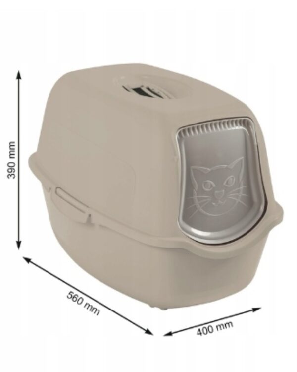 Kuweta zamknięta ECO BAILEY duża XL dla kota na żwirek z filtrem Kuweta zamknięta ECO BAILEY duża XL dla kota na żwirek z filtrem