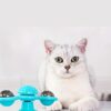 Zabawka dla kota interaktywna obrotowa LED + Kocimiętka GRATIS
