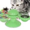 Zabawka dla kota interaktywna obrotowa LED + Kocimiętka GRATIS