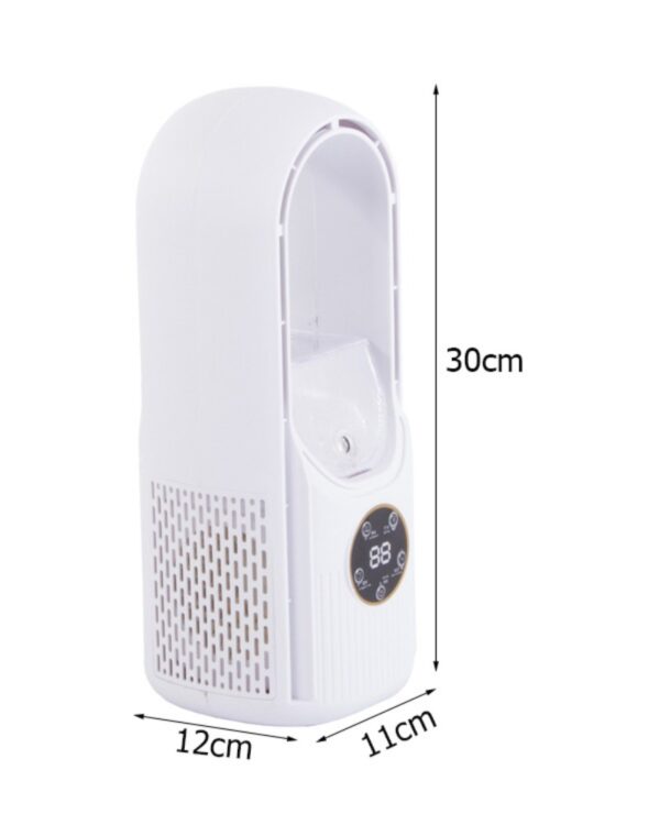 Wentylator kolumnowy cichy wydajny stojący bezłopatkowy nawilżacz powietrza