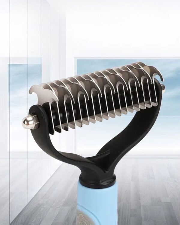 Trymer zgrzebło szczotka do wyczesywania sierści podszerstka psa, kota