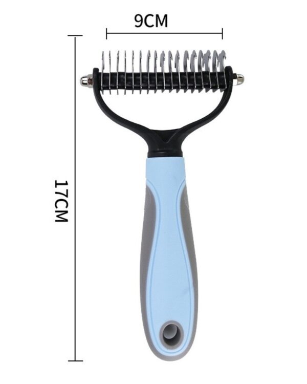 Trymer zgrzebło szczotka do wyczesywania sierści podszerstka psa, kota
