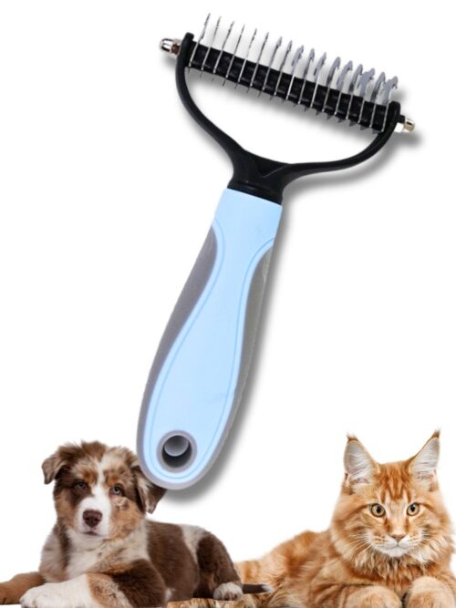 Trymer zgrzebło szczotka do wyczesywania sierści podszerstka psa, kota