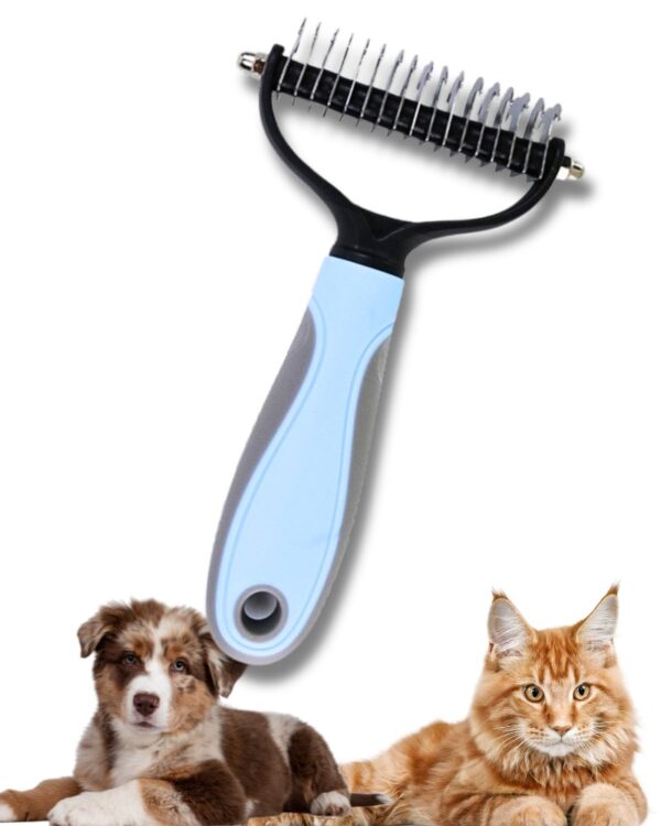 Trymer zgrzebło szczotka do wyczesywania sierści podszerstka psa, kota
