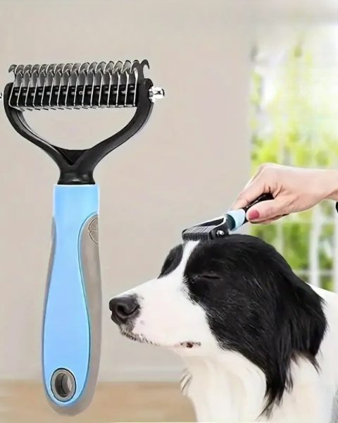 Trymer zgrzebło szczotka do wyczesywania sierści podszerstka psa, kota
