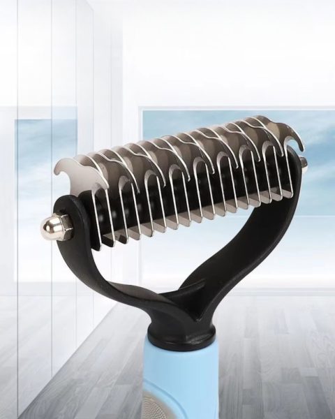 Trymer zgrzebło szczotka do wyczesywania sierści podszerstka psa, kota