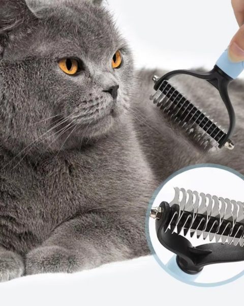 Trymer zgrzebło szczotka do wyczesywania sierści podszerstka psa, kota