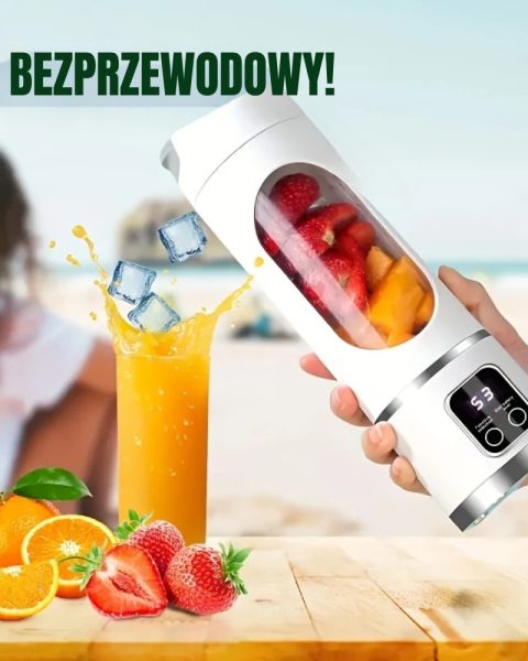 Blender VitaVibe 2 bezprzewodowy kielichowy 450ml USB