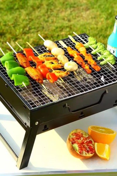 grill przenosny skladany walizka weglowy